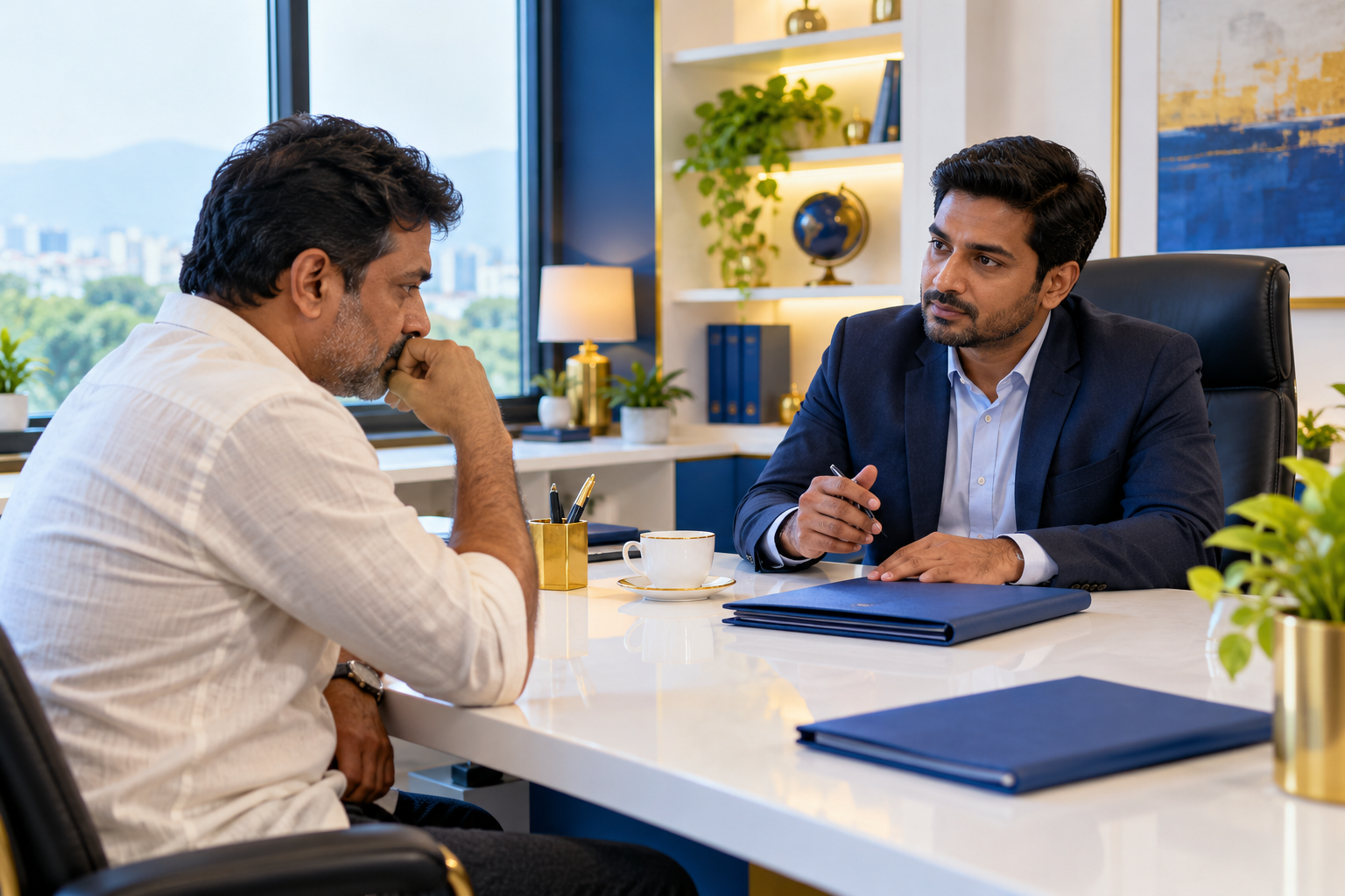 Illustrative private post-matrimonial consultation