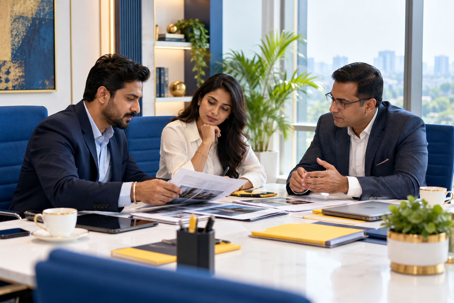 Illustrative corporate investigation meeting