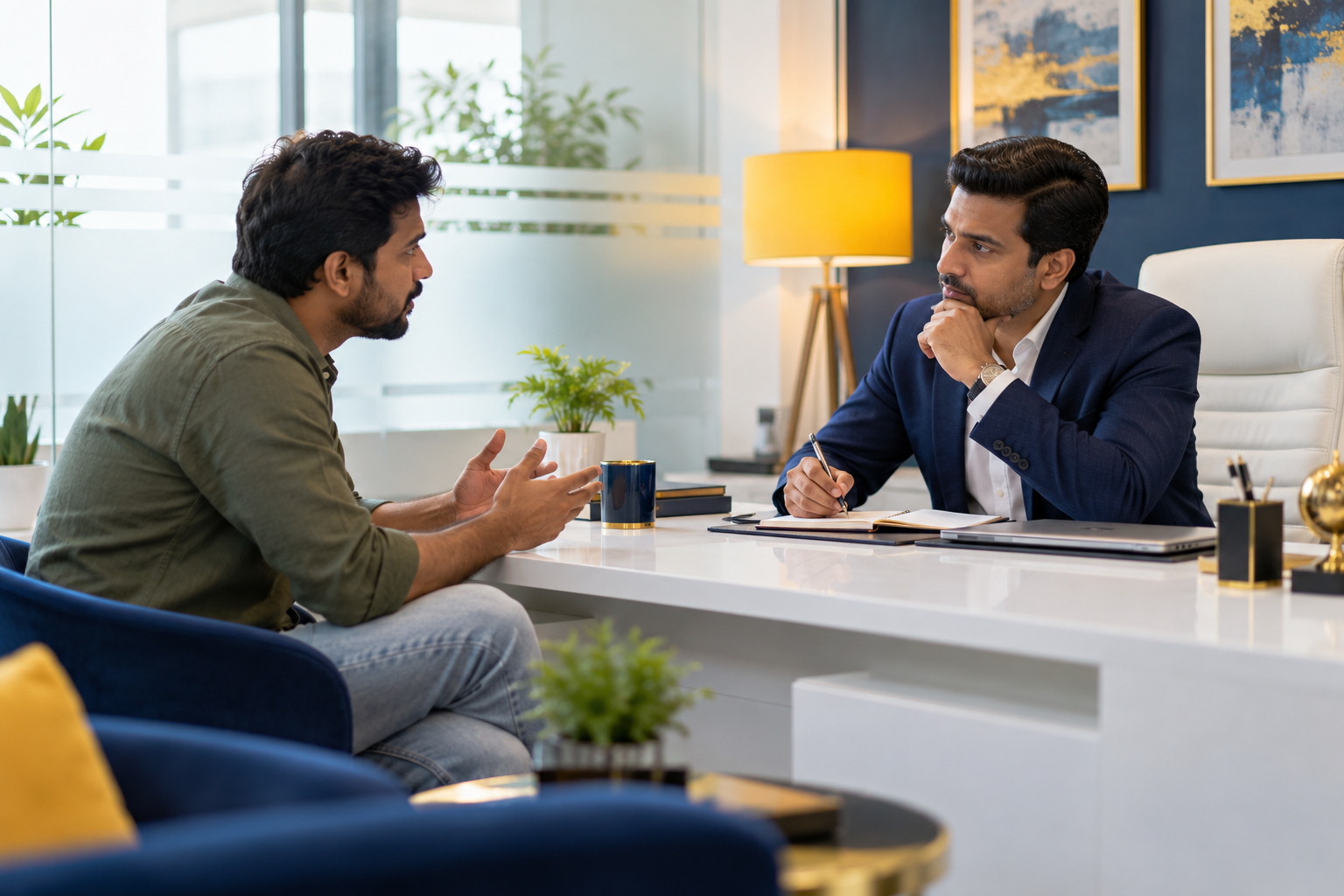Illustrative personal investigation consultation